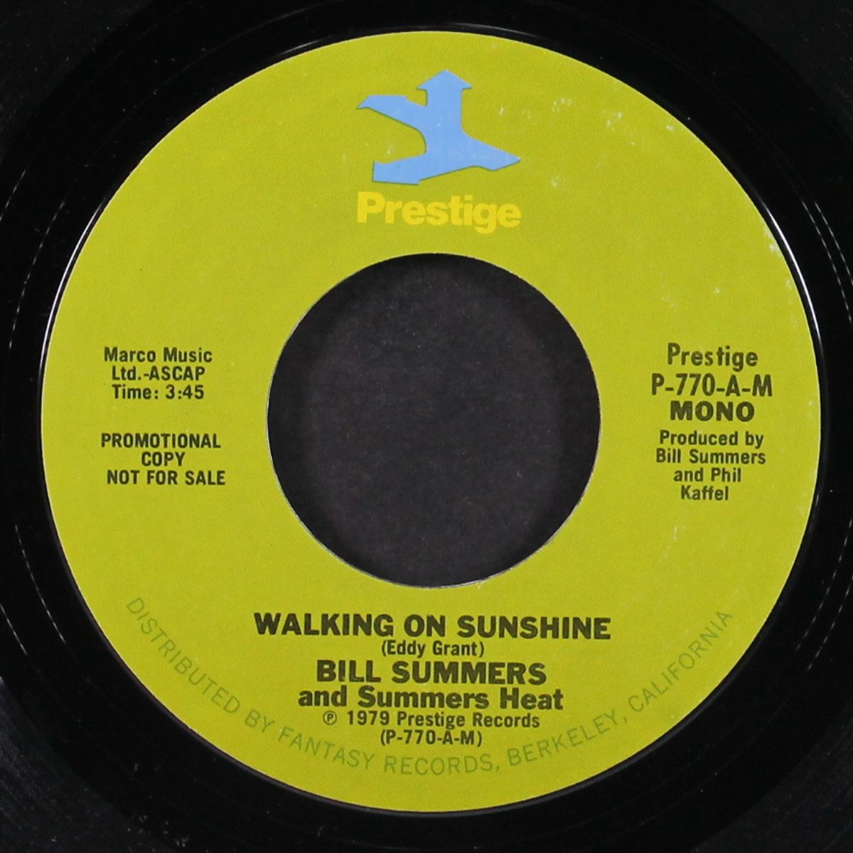 walking on sunshine / mono by BILL SUMMERS & SUMMERS HEAT