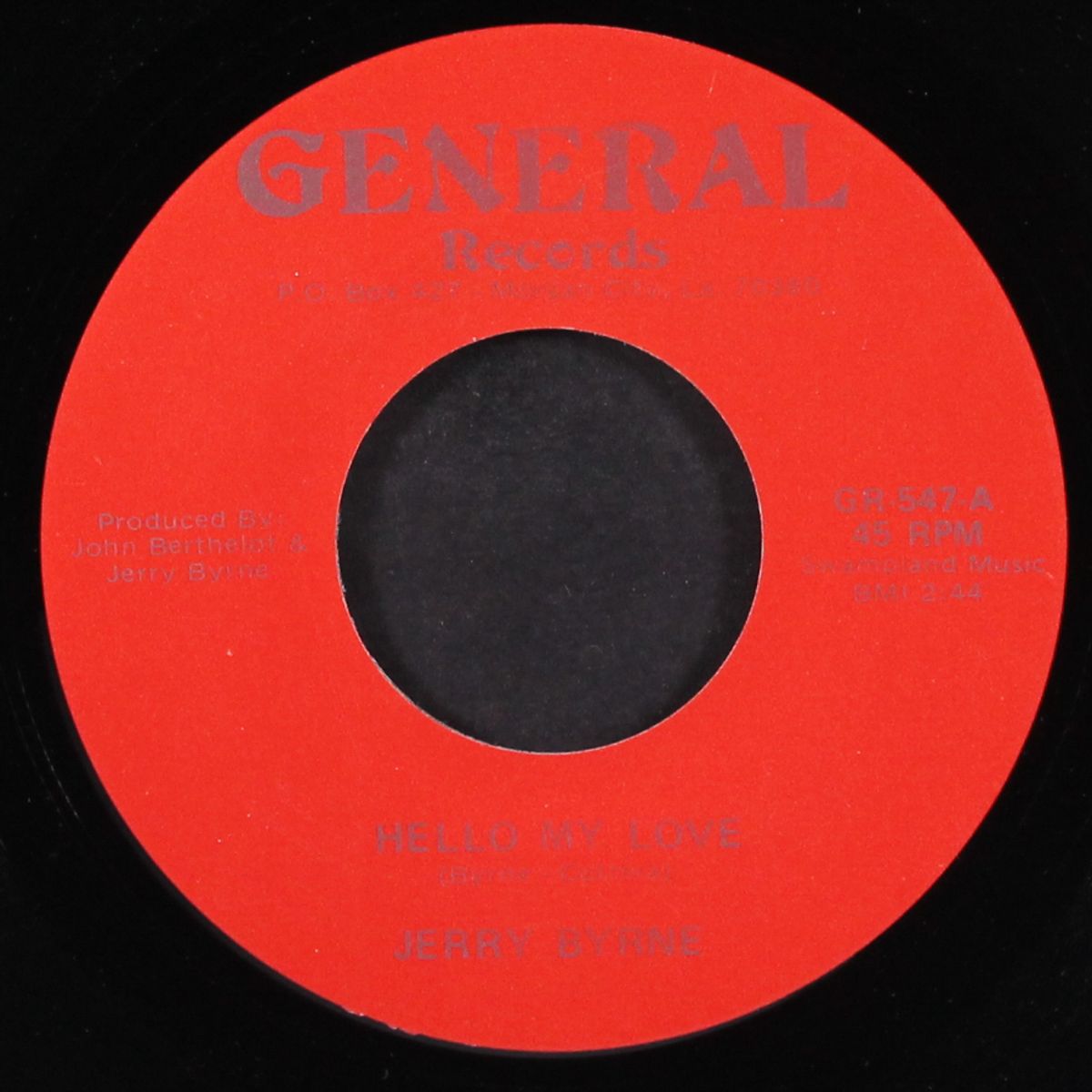 i'm from the south / hello my love by JERRY BYRNE