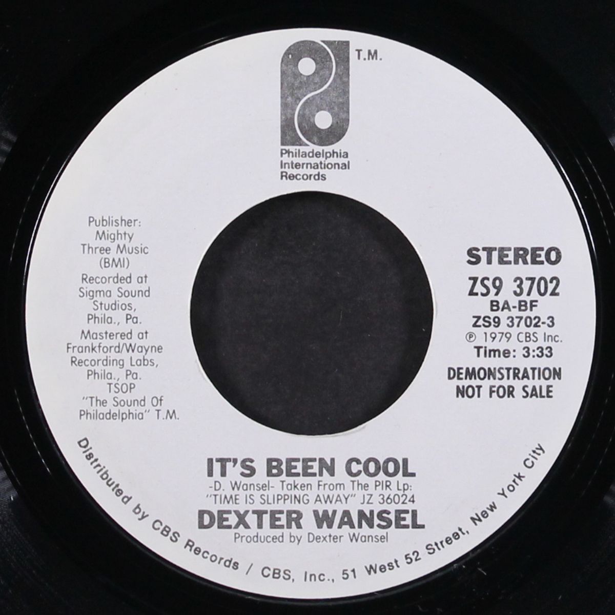it's been cool / same by DEXTER WANSEL