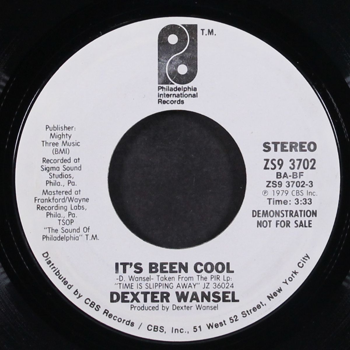 it's been cool / same by DEXTER WANSEL