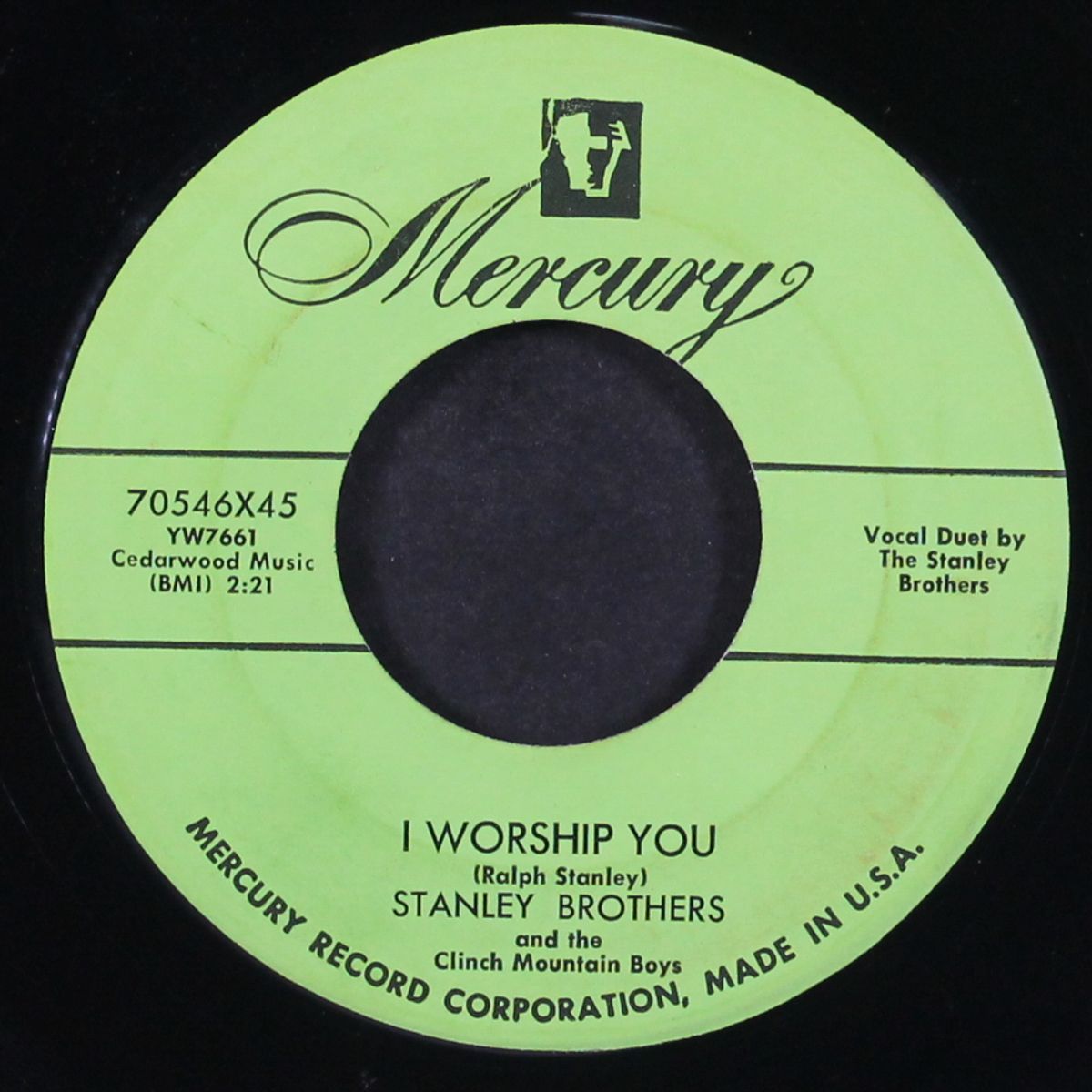 hard times / i worship you by STANLEY BROTHERS