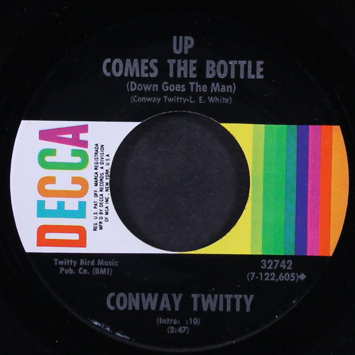 up comes the bottle / fifteen years ago by CONWAY TWITTY