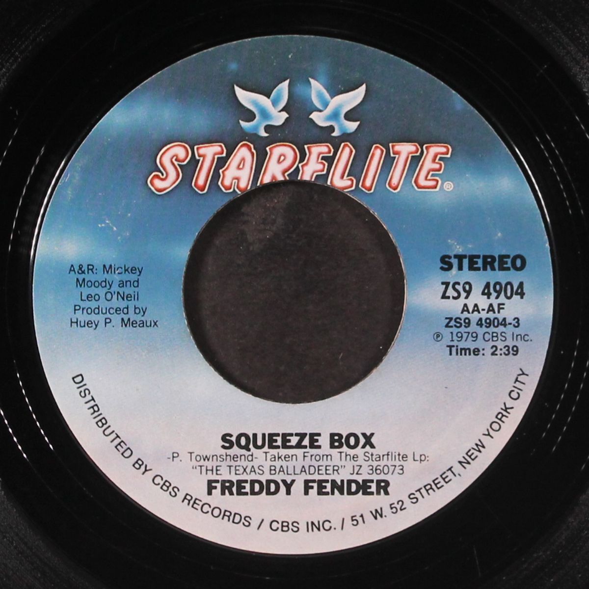 squeeze box / turn around by FREDDY FENDER