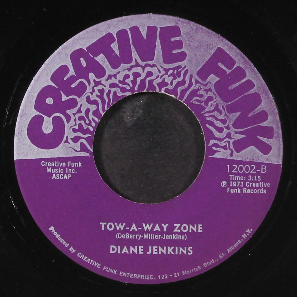 tow-a-way zone / anniversary by DIANE JENKINS