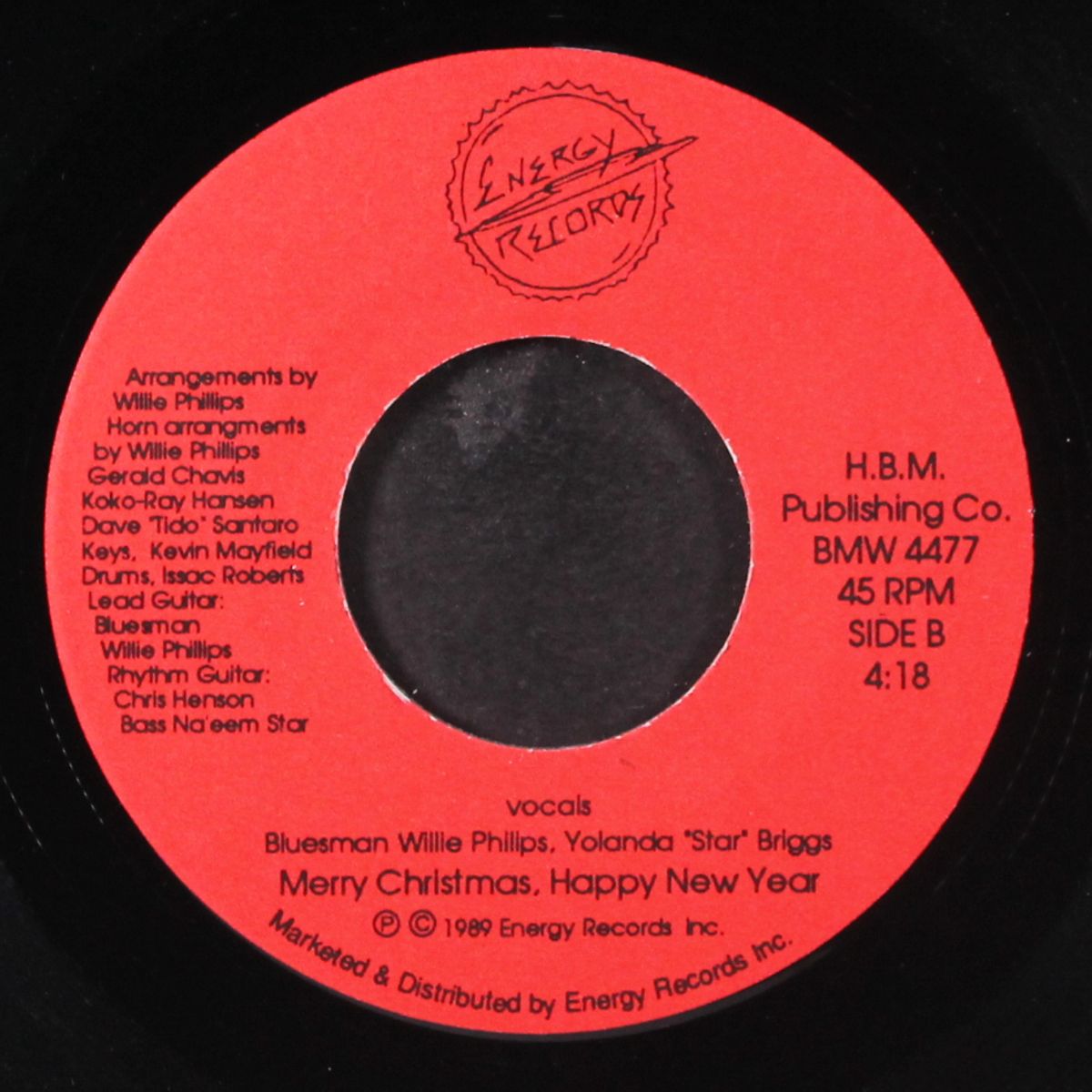 merry christmas where have you been / merry christmas happy new year by BLUESMAN WILLIE PHILIPS & YOLANDA BRIGGS