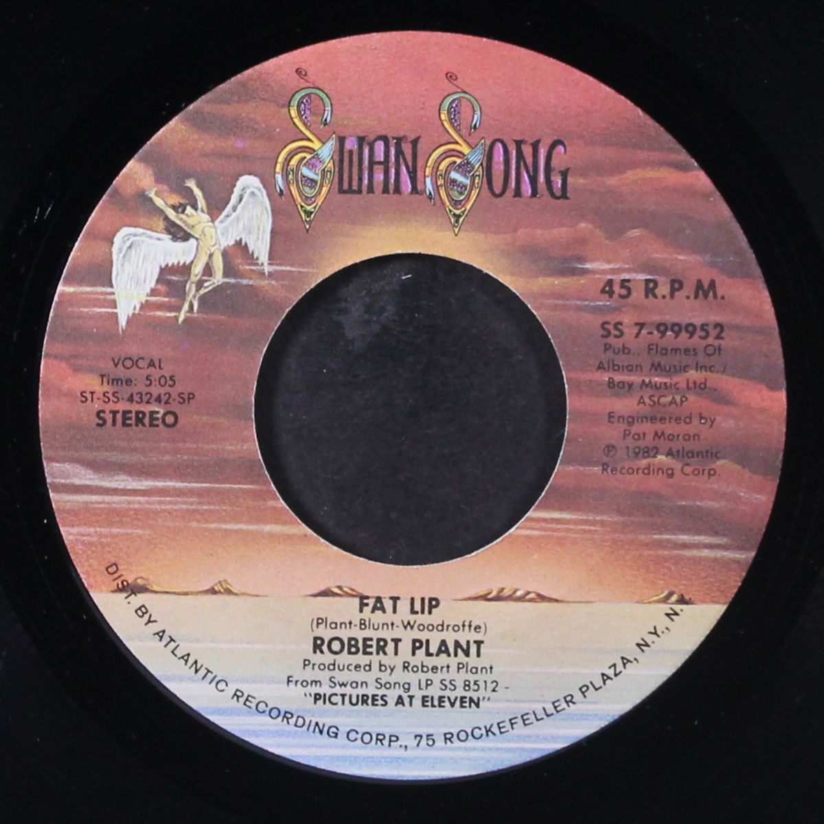 pledge pin / fat lip by ROBERT PLANT