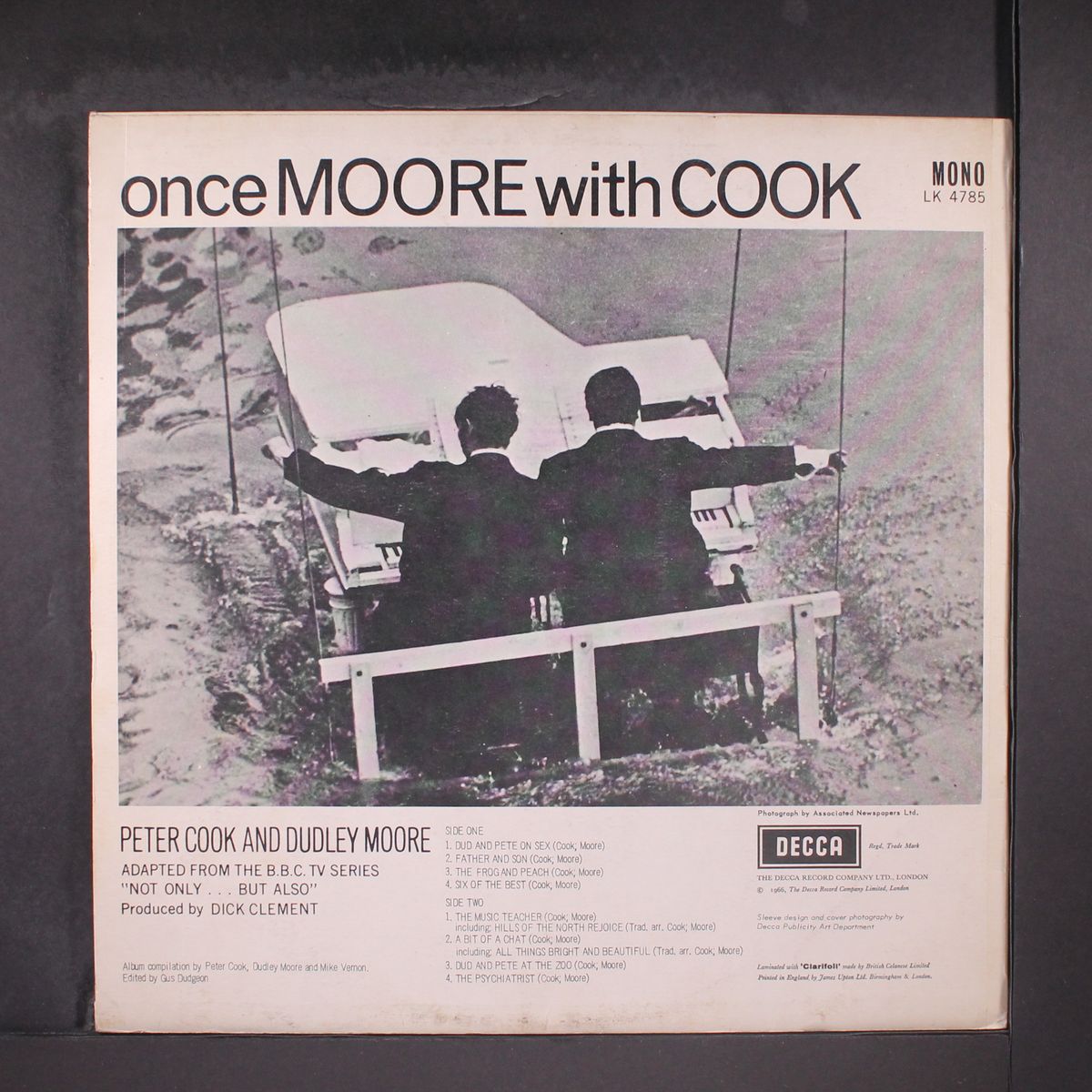 once more with cook by PETER COOK & DUDLEY MOORE