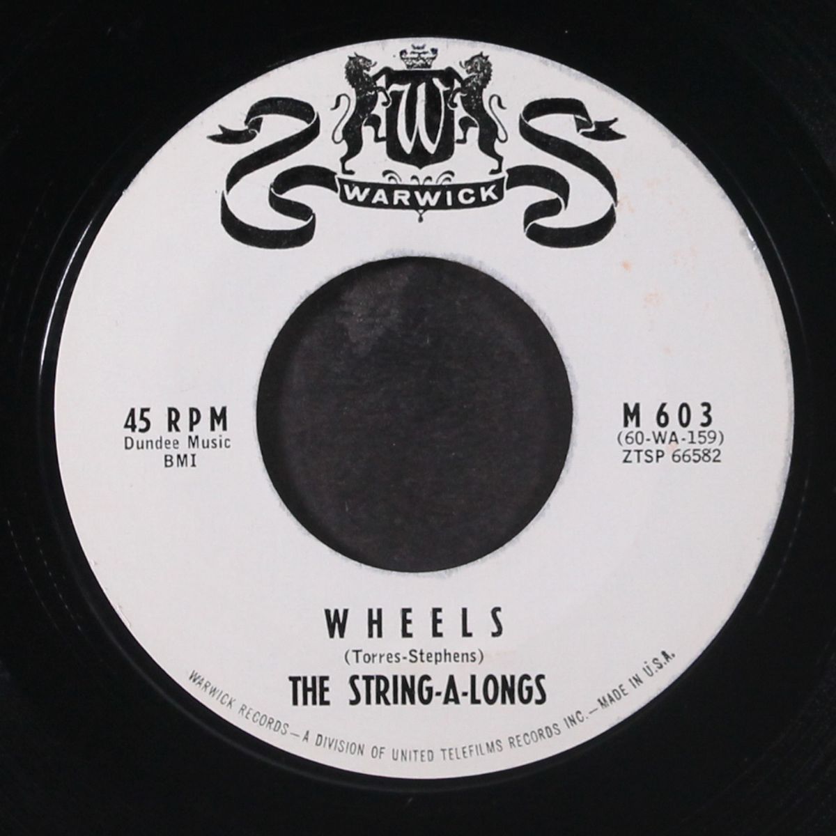 wheels / tell the world by STRING-A-LONGS