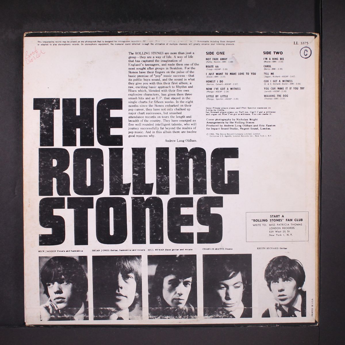 the rolling stones: england's newest hitmakers by ROLLING STONES