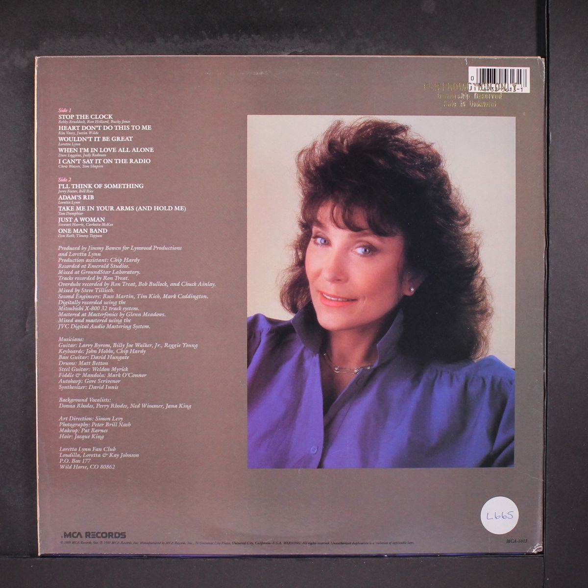 just a woman by LORETTA LYNN