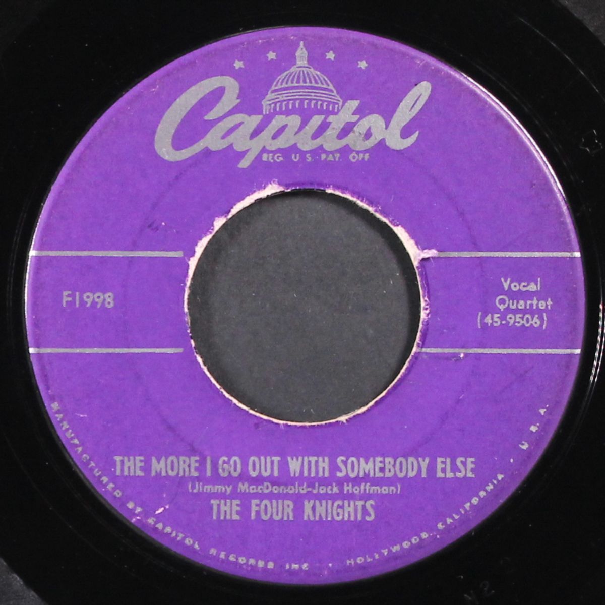the more i go out with somebody else by FOUR KNIGHTS