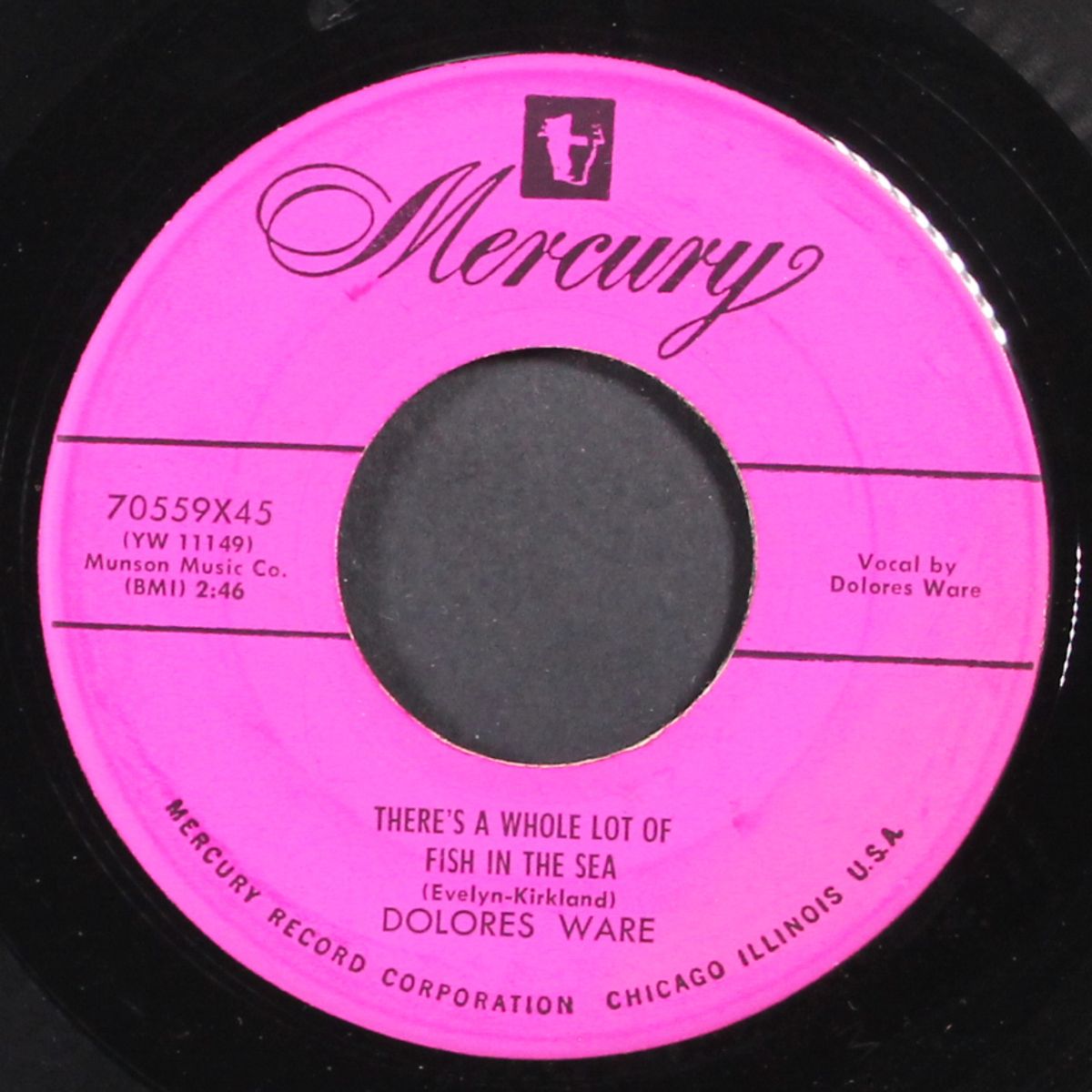 if i'm wrong / there's a whole lot of fish in the sea by DOLORES WARE