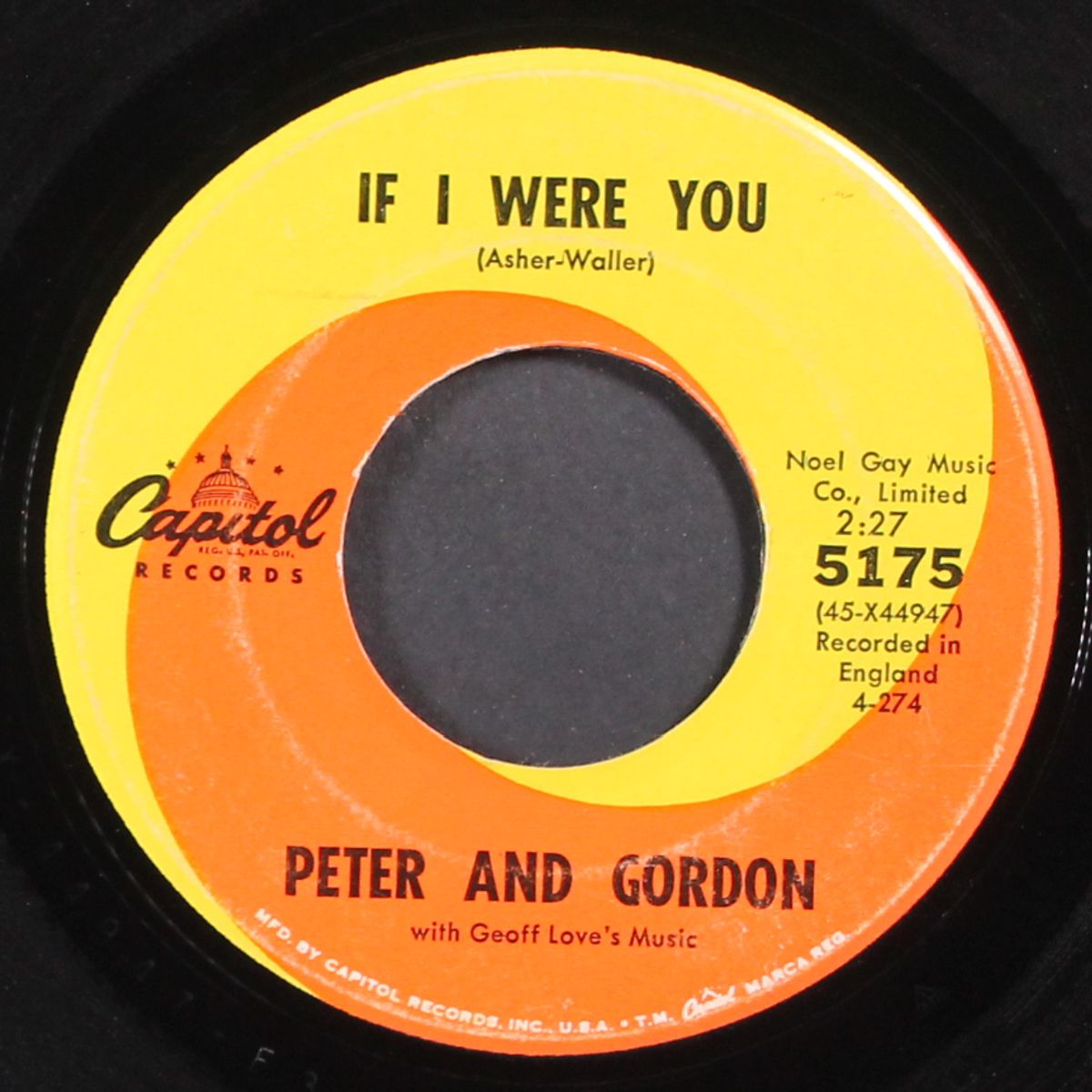 a world without love / if i were you by PETER & GORDON