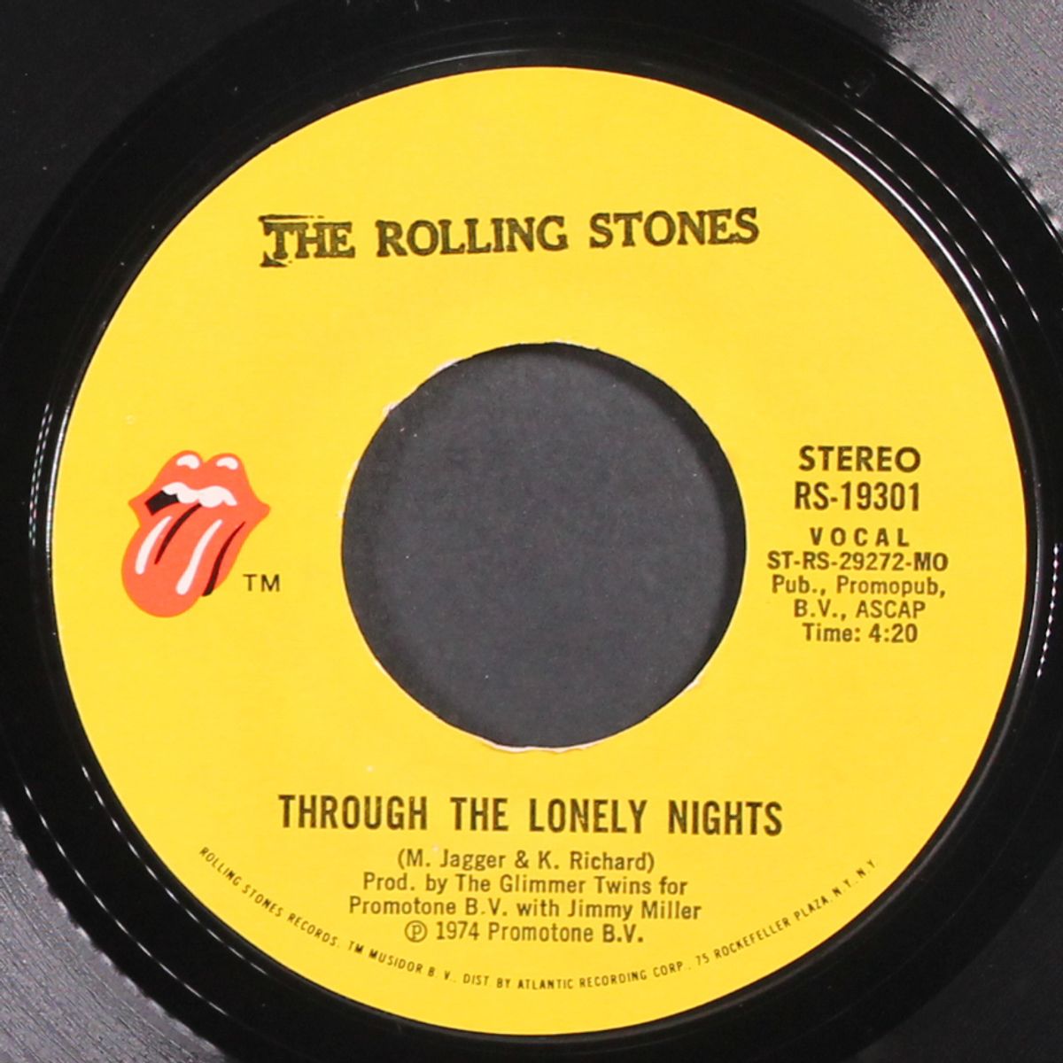 it's only rock'n roll / through the lonely nights by ROLLING STONES