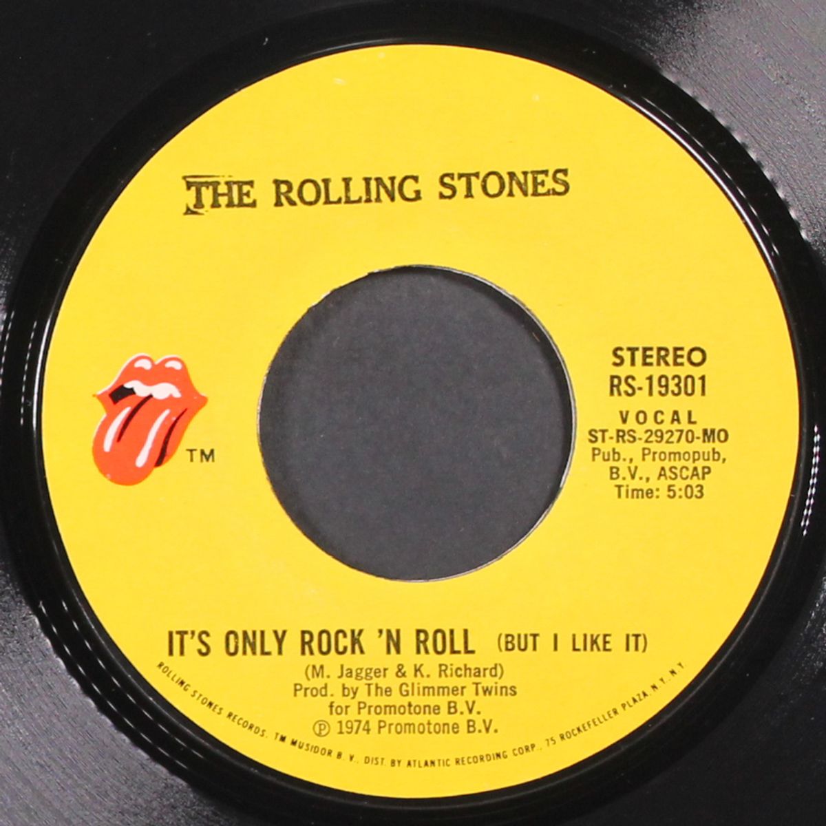 it's only rock'n roll / through the lonely nights by ROLLING STONES