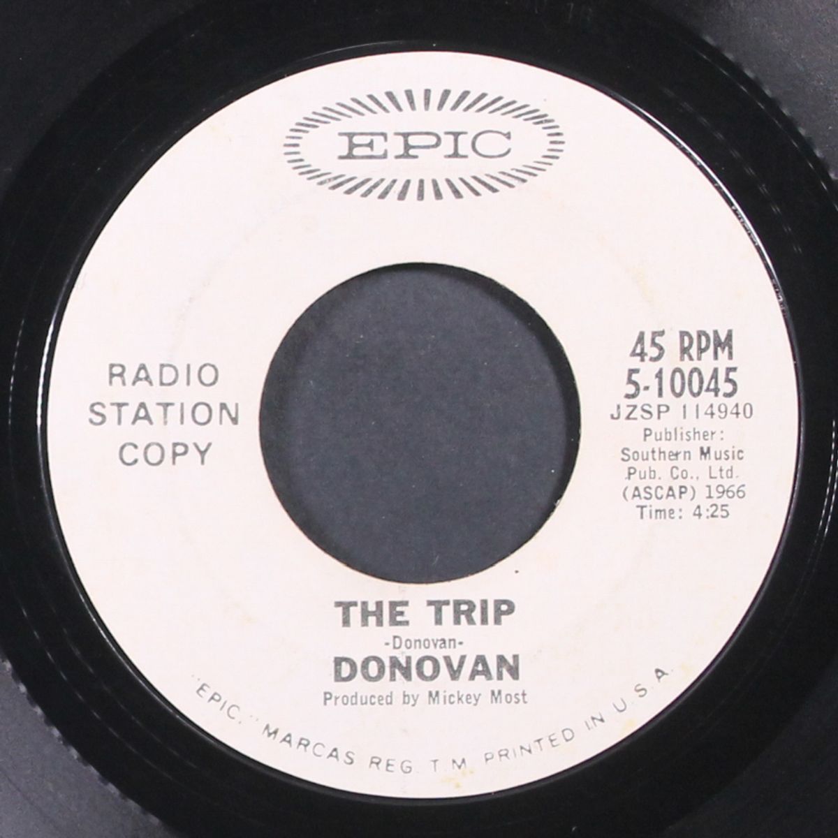 sunshine superman / the trip by DONOVAN