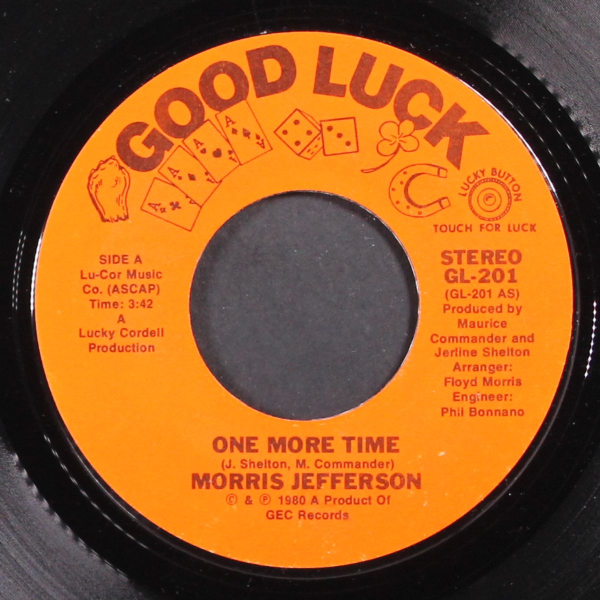 one more time by MORRIS JEFFERSON