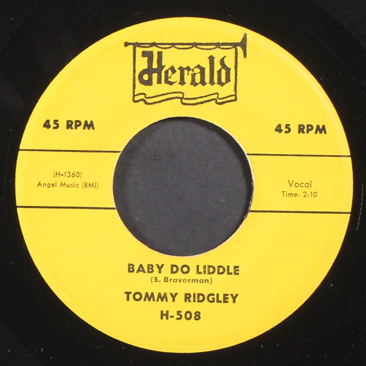 baby do liddle / just a memory by TOMMY RIDGLEY