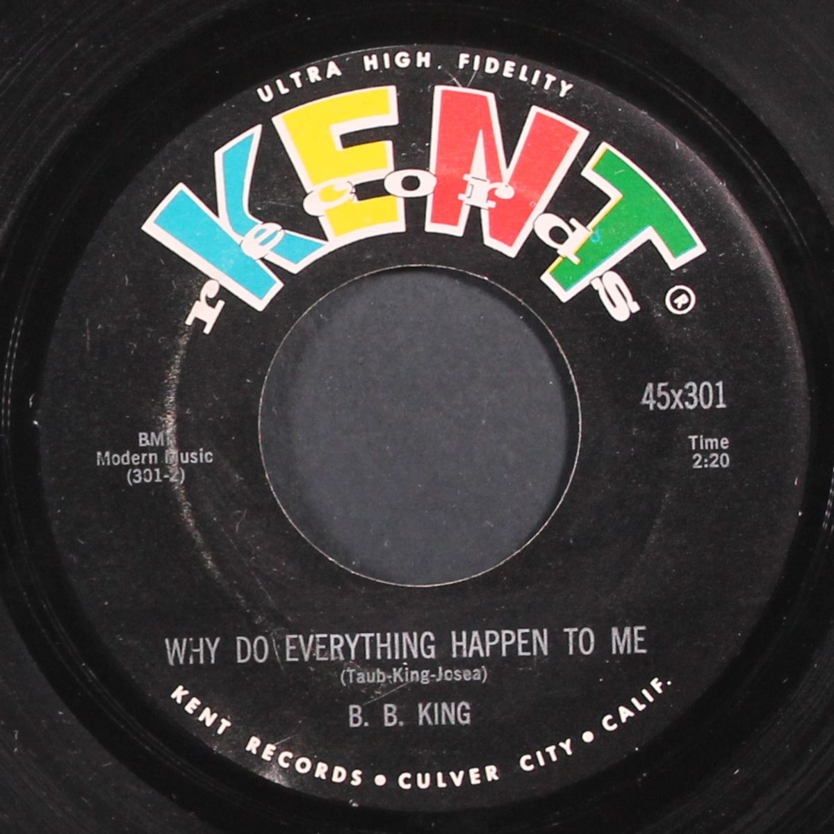 you know i go for you / why do everything happen to me by B.B. KING