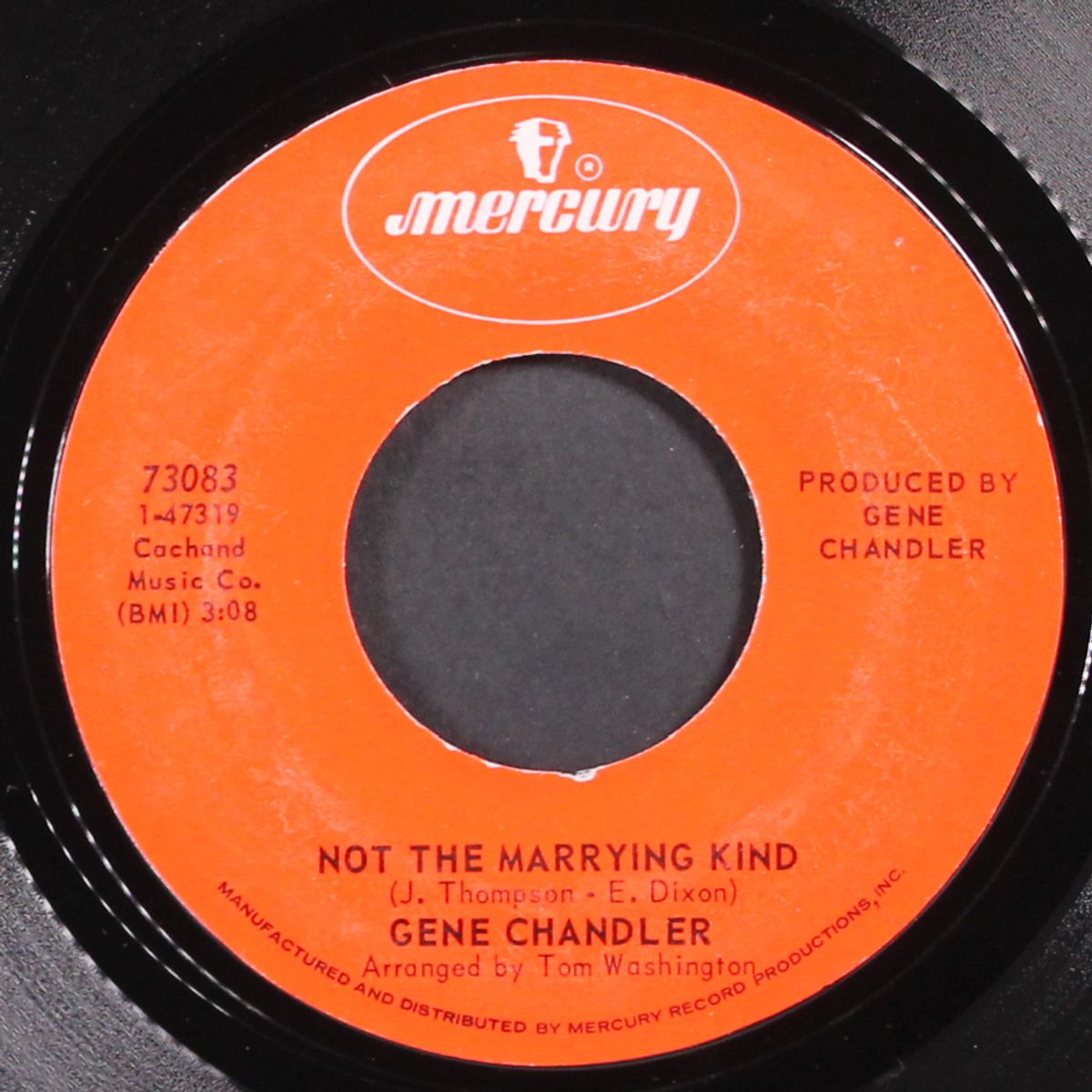 groovy situation / not the marrying kind by GENE CHANDLER