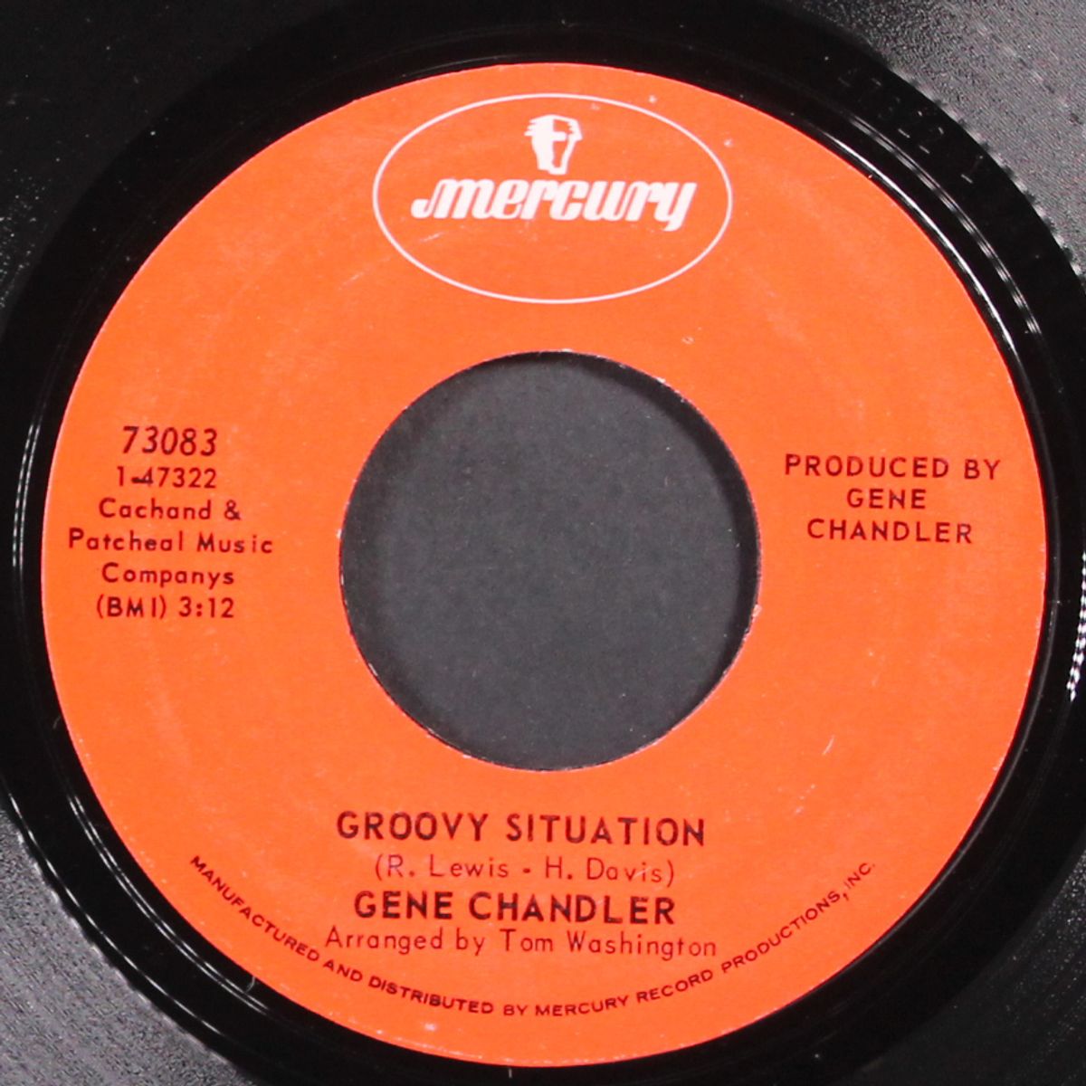 groovy situation / not the marrying kind by GENE CHANDLER