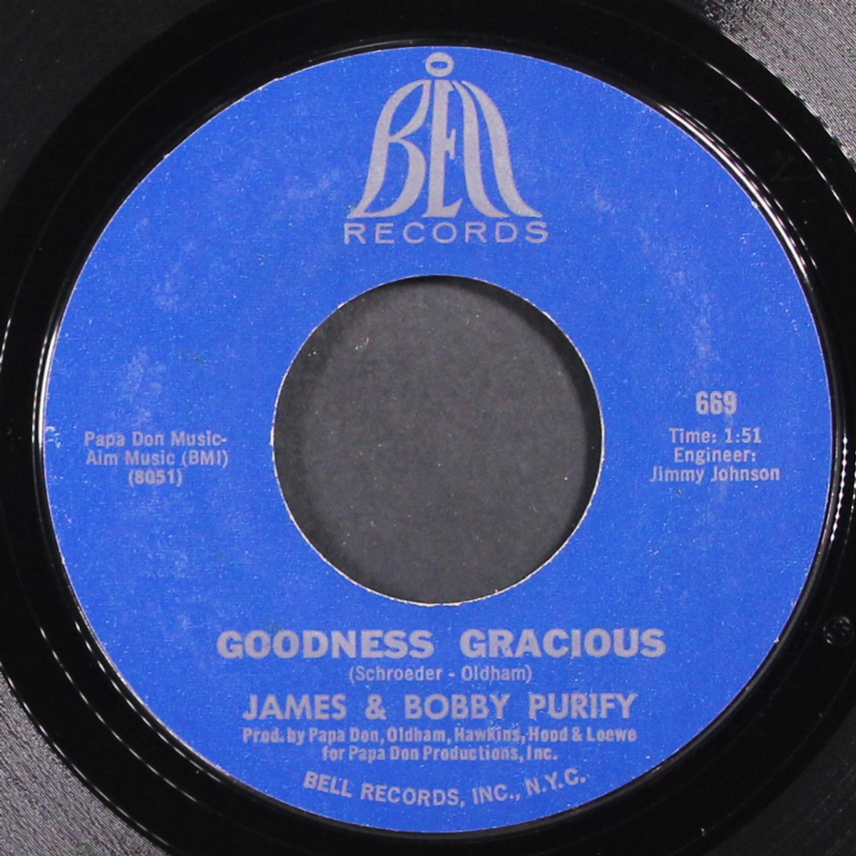shake a tail feather / goodness gracious by JAMES & BOBBY PURIFY