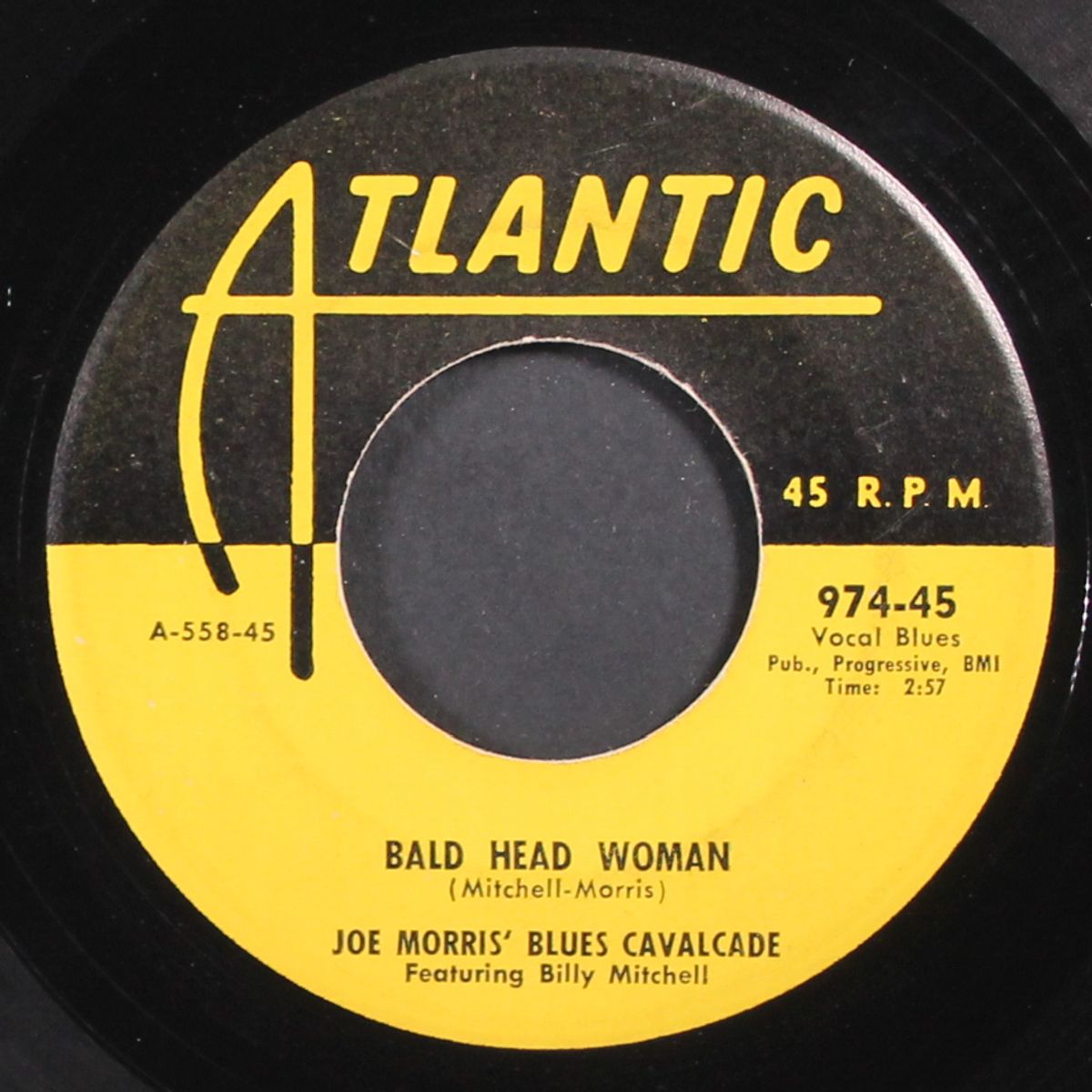 bald head woman / ghost train by JOE MORRIS BLUES CAVALCADE