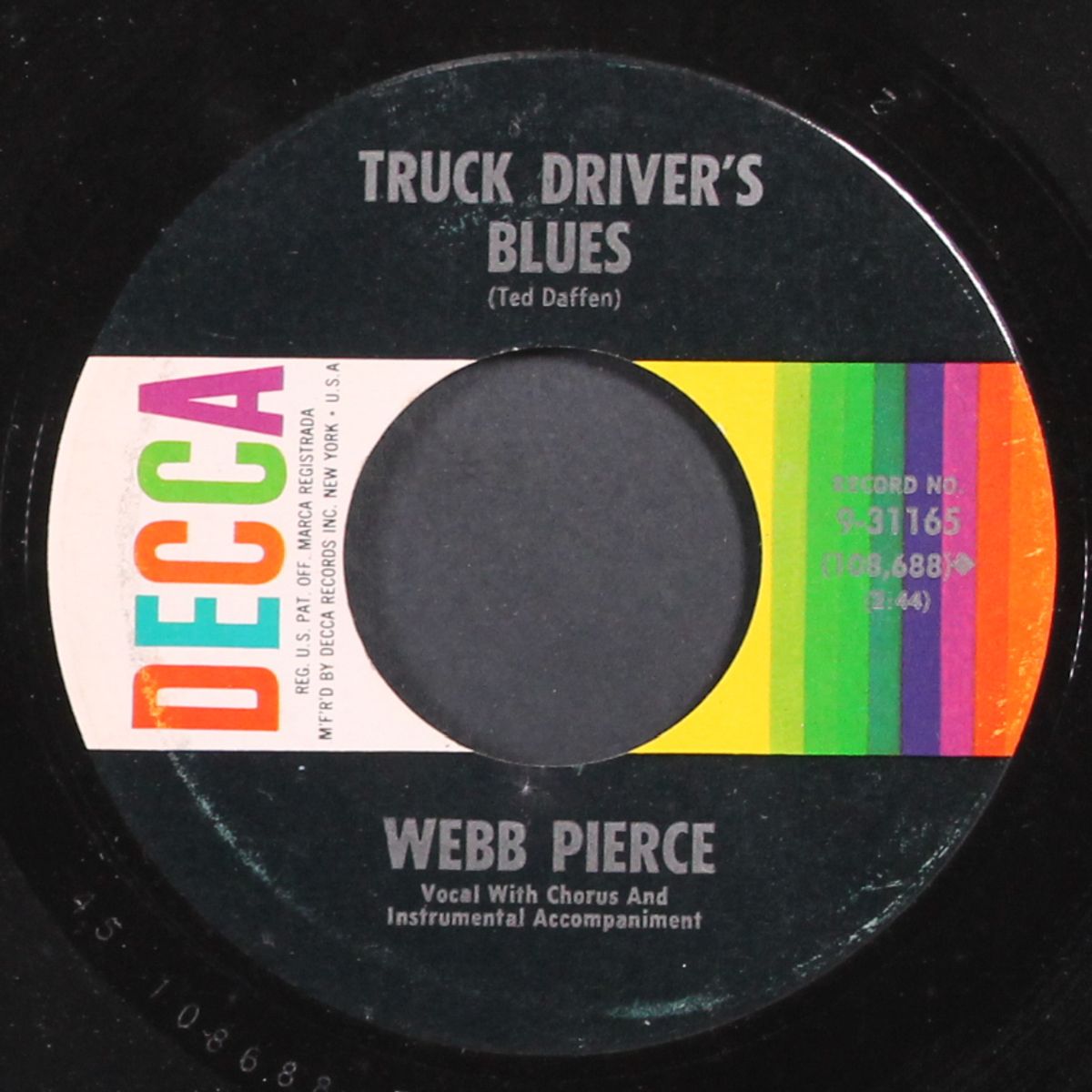 fallen angel by WEBB PIERCE