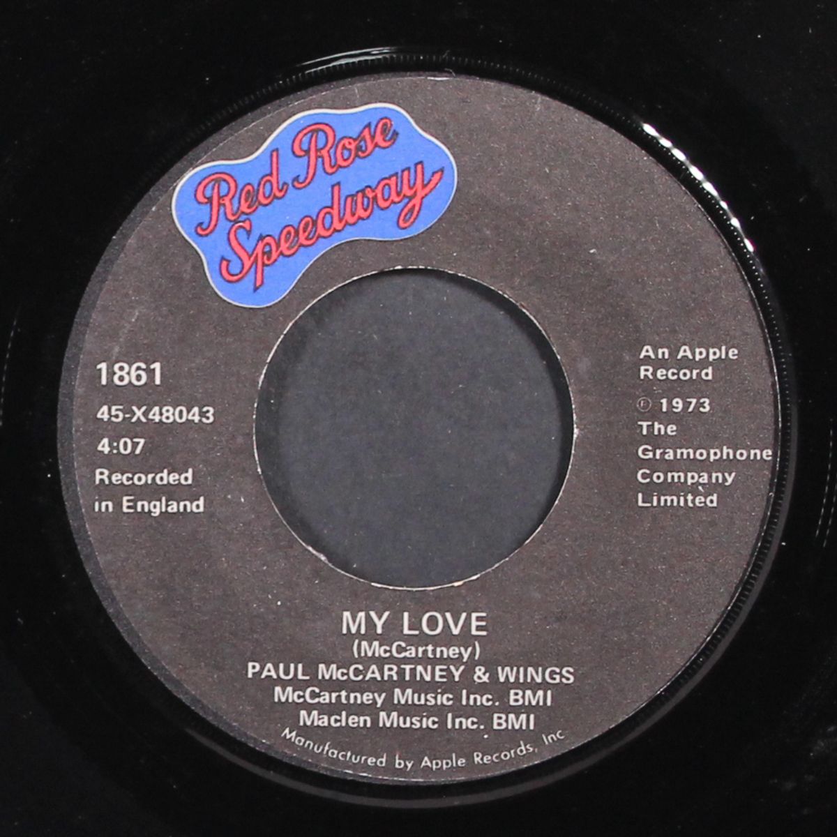 my love / the mess by PAUL MCCARTNEY & WINGS