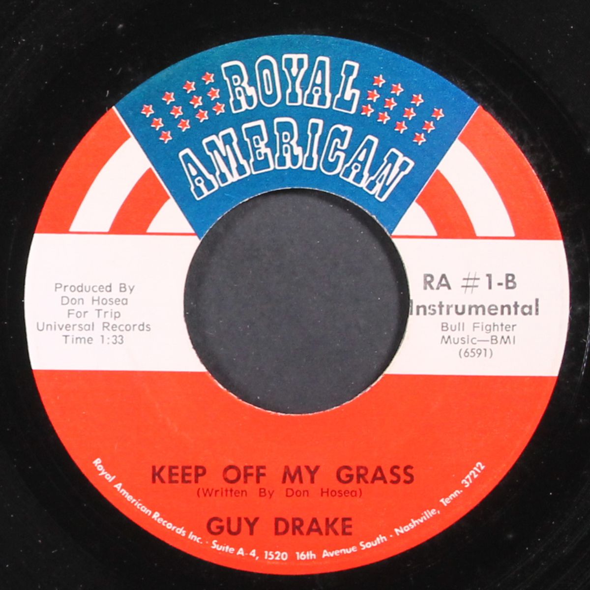 welfare cadillac / keep off my grass by GUY DRAKE