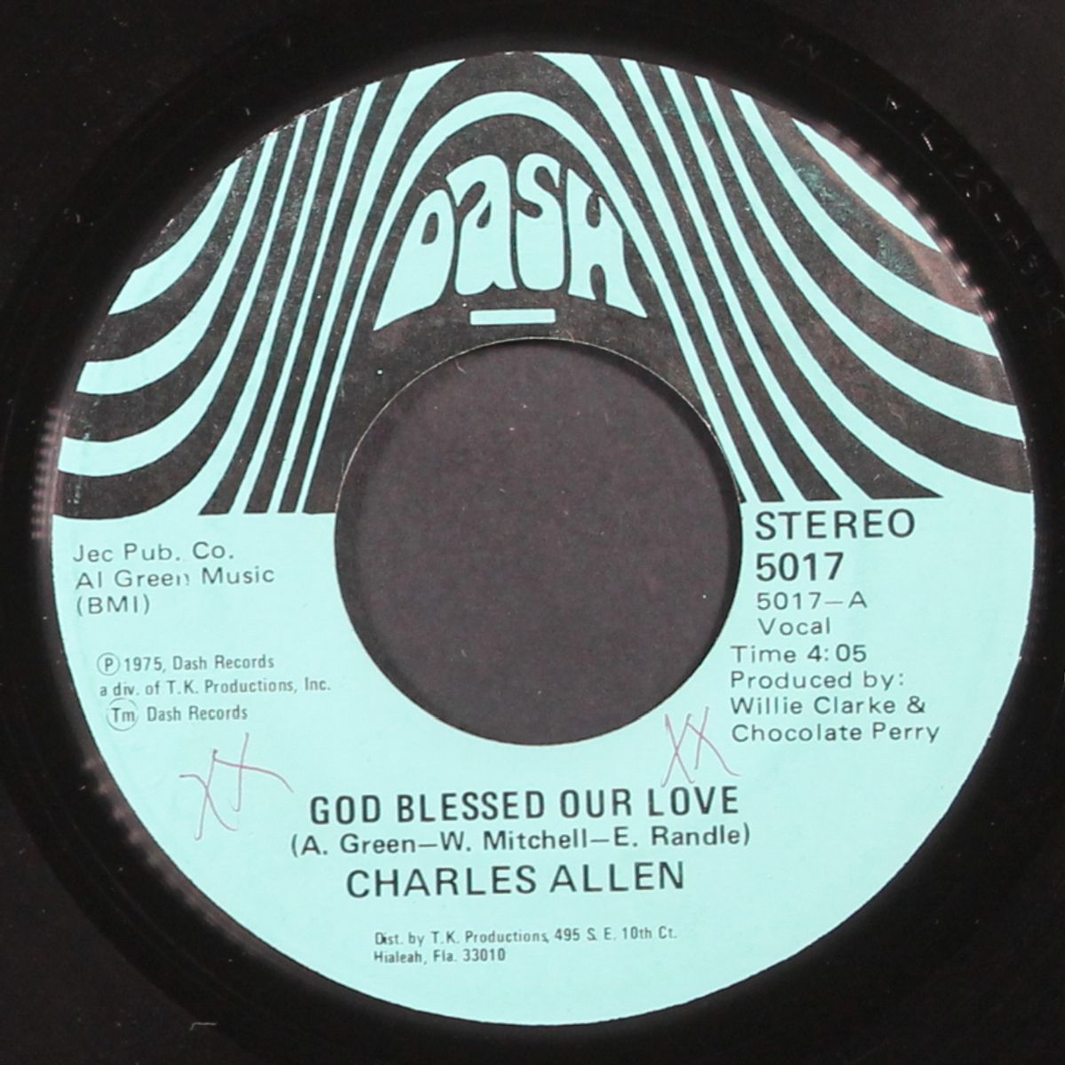 god blessed our love / winterman by CHARLES ALLEN