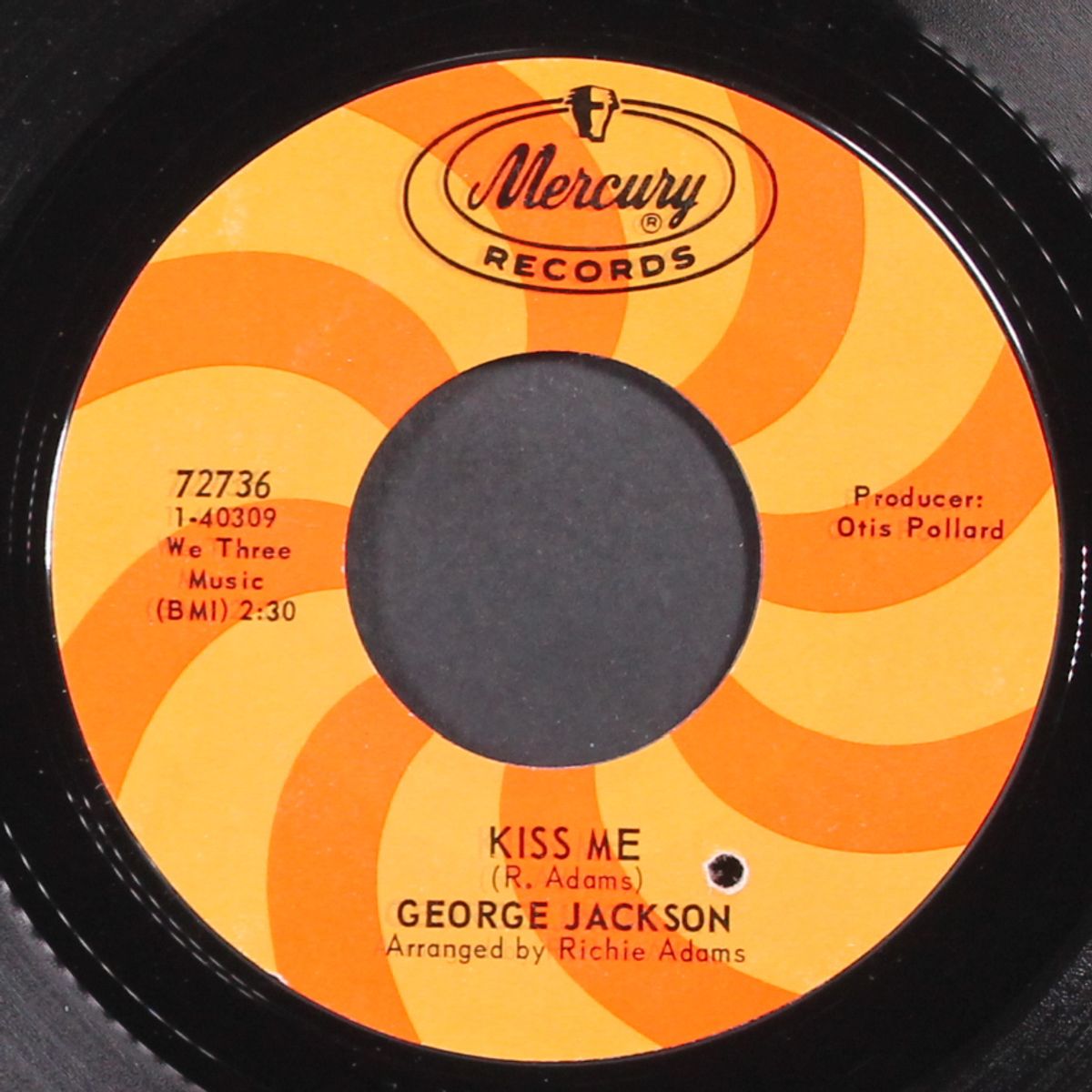 kiss me / tossin' and turnin' by GEORGE JACKSON & GROUP