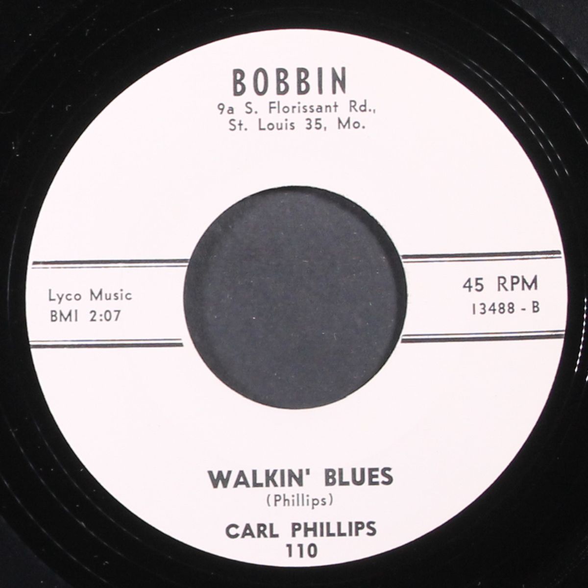 wigwam willie / walkin' blues by CARL PHILLIPS