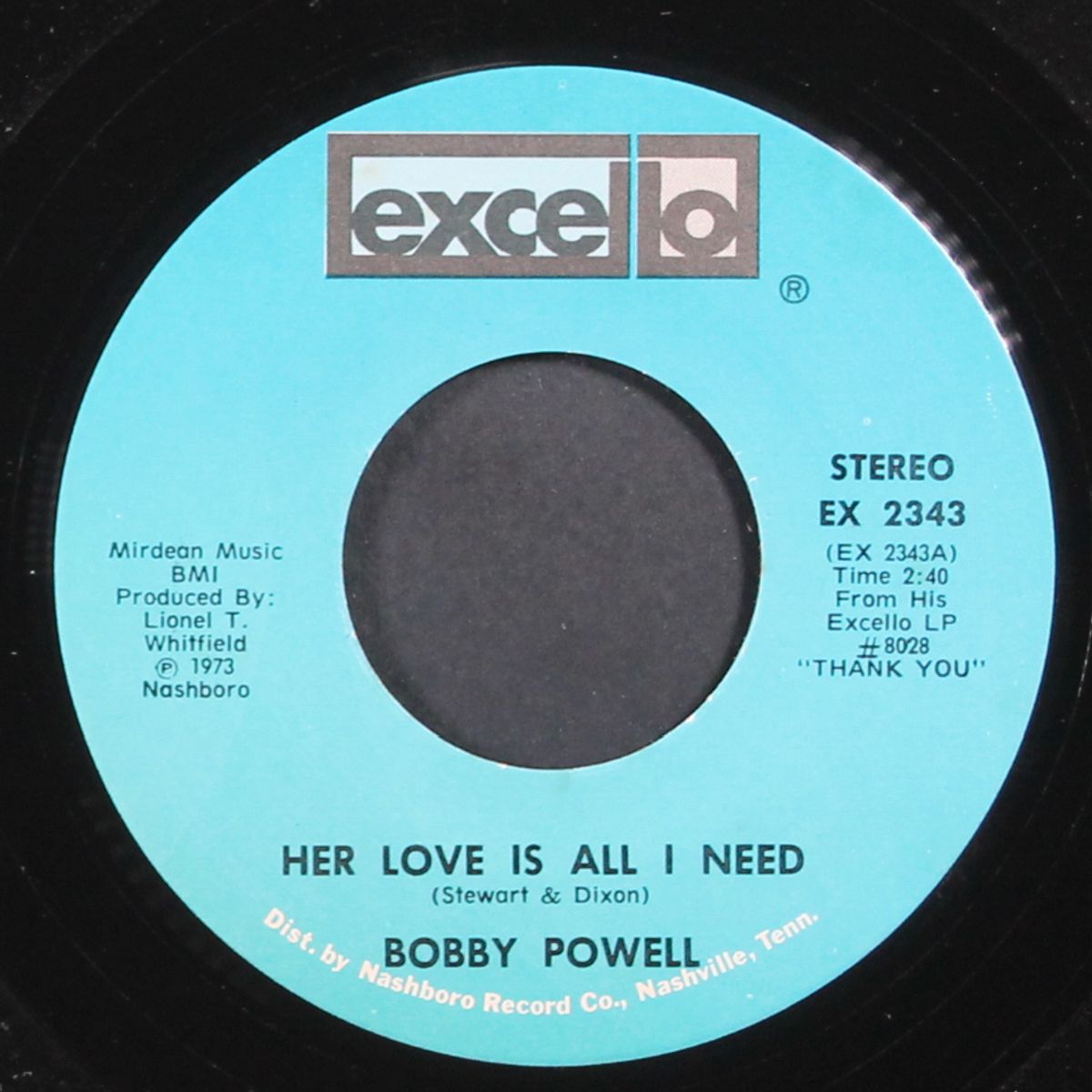 her love is all i need / crazy love by BOBBY POWELL
