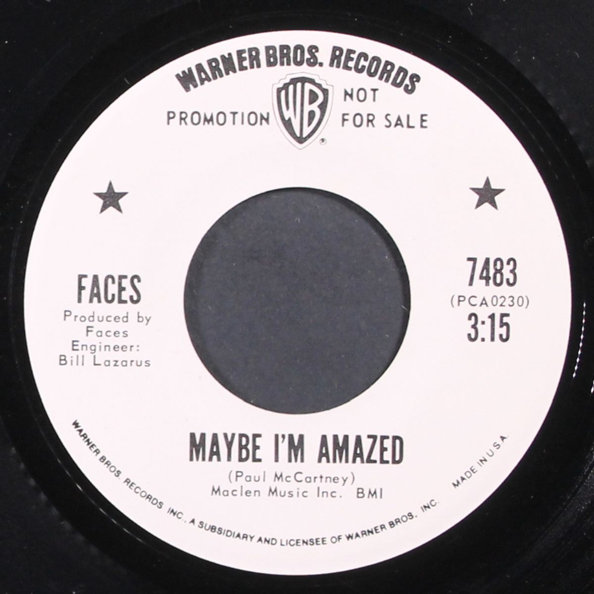 maybe i'm amazed / oh lord i'm browned off by FACES