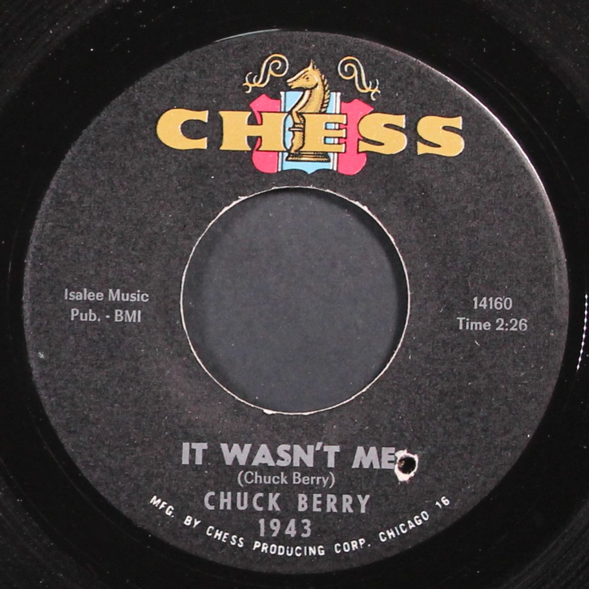 it wasn't me / welcome back pretty baby by CHUCK BERRY