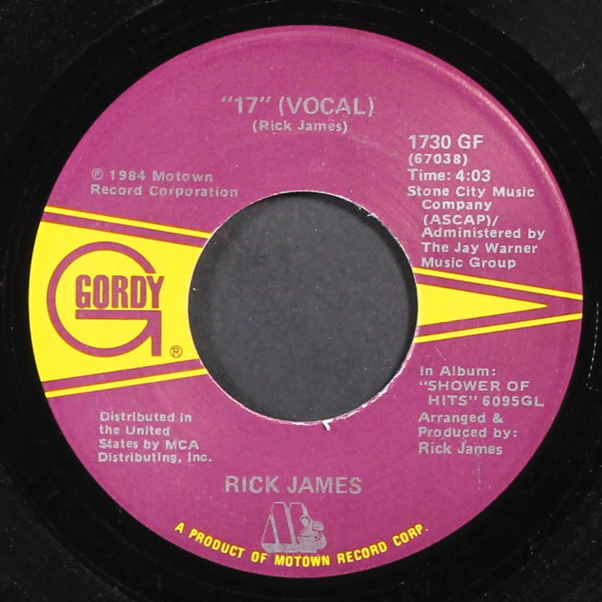 17 / instro by RICK JAMES