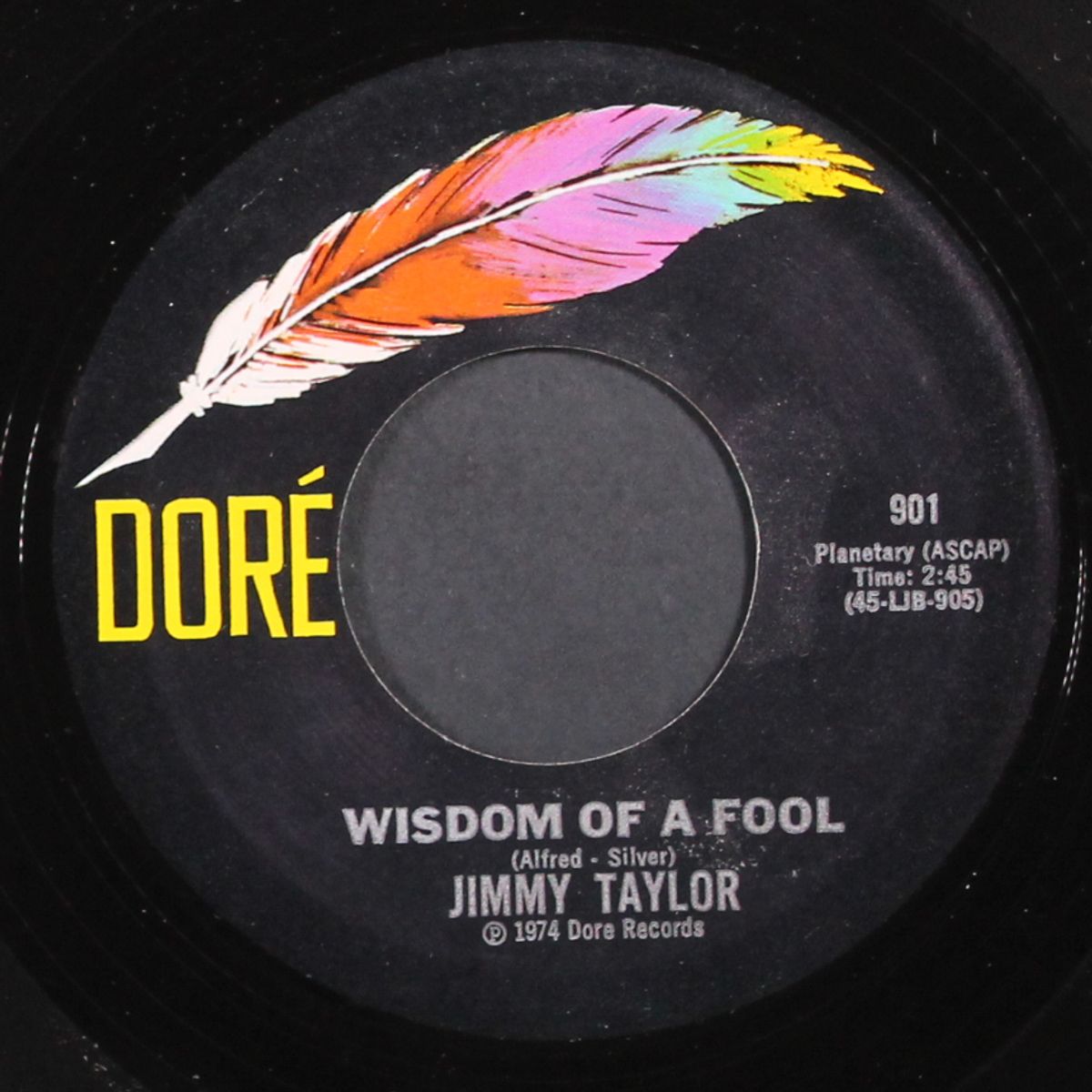 out of sight, out of mind / wisdom of a fool by JIMMY TAYLOR