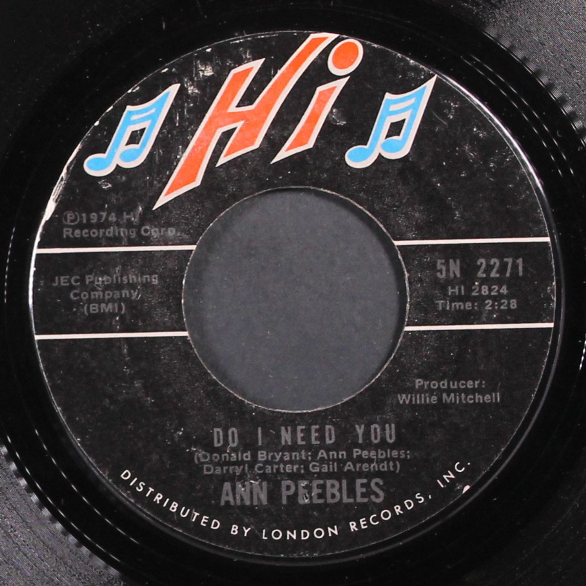 a love vibration / do i need you by ANN PEEBLES