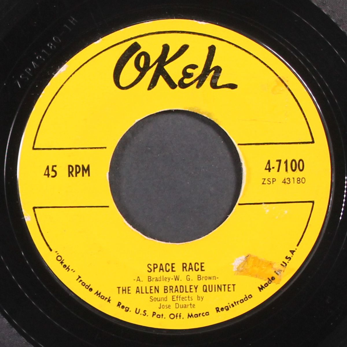 space race / slow rock by ALLEN BRADLEY