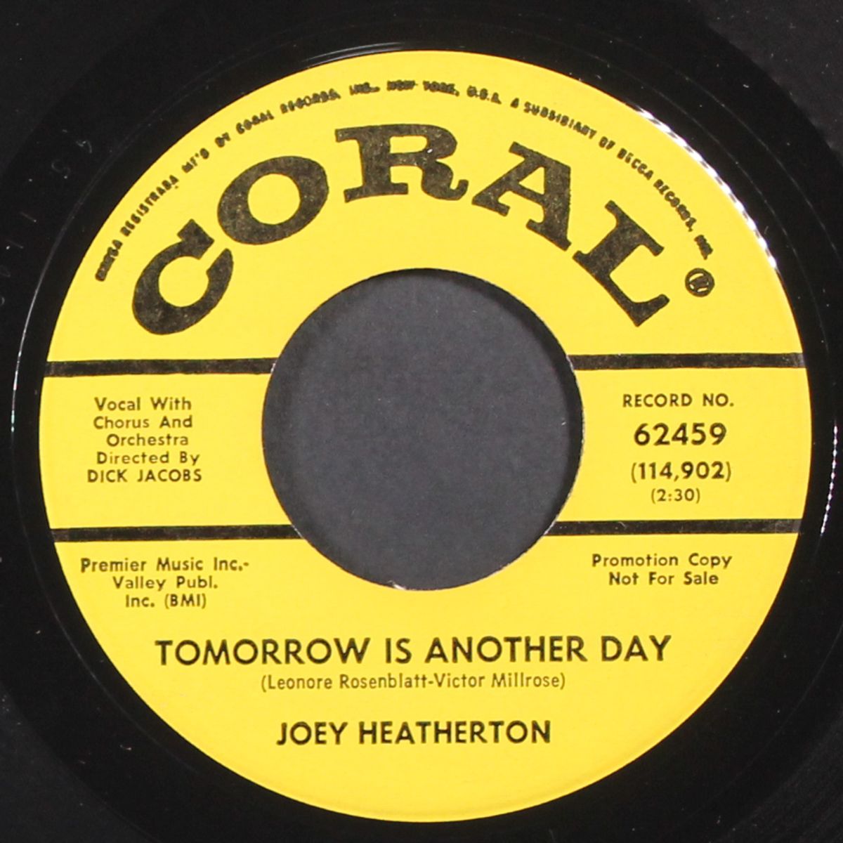 tomorrow is another day / but he's not mine by JOEY HEATHERTON
