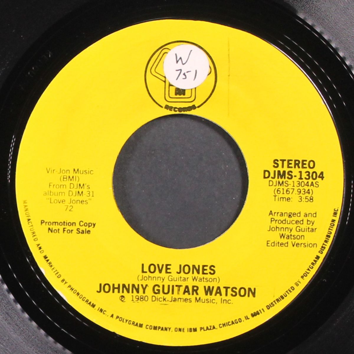 love jones / mono by JOHNNY GUITAR WATSON