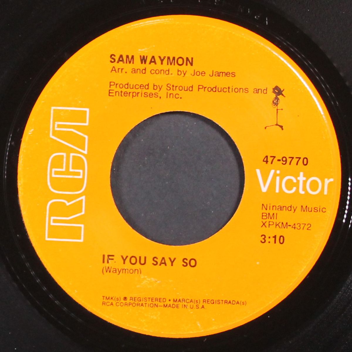 if you say so / it be's that way sometimes by SAM WAYMON