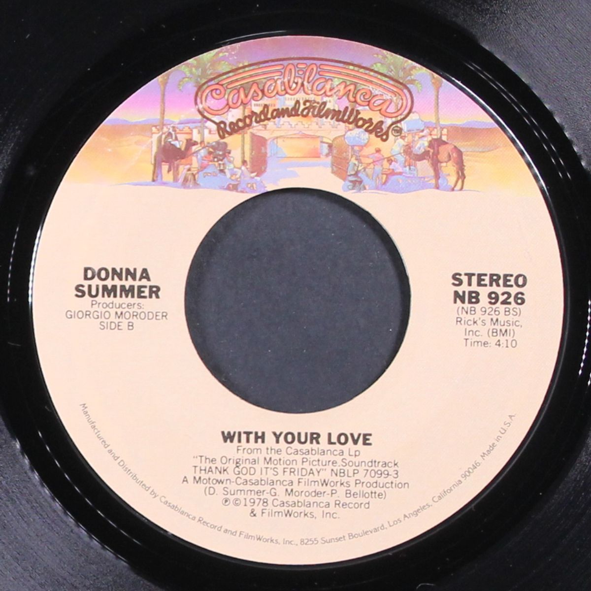 last dance / with your love by DONNA SUMMER