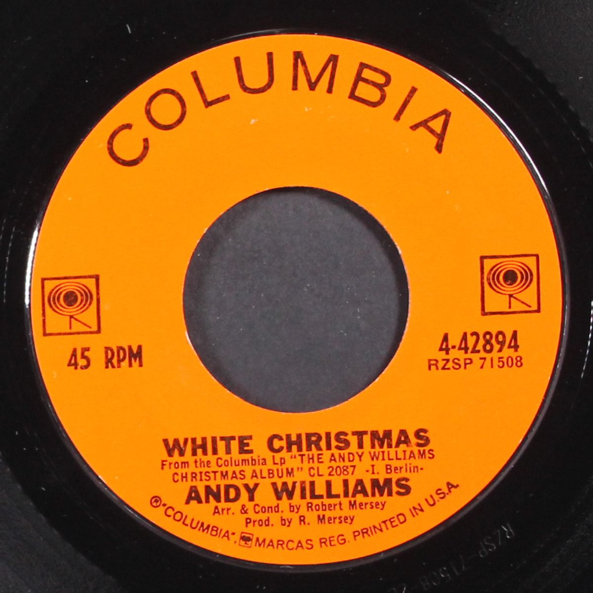 the christmas song / white christmas by ANDY WILLIAMS