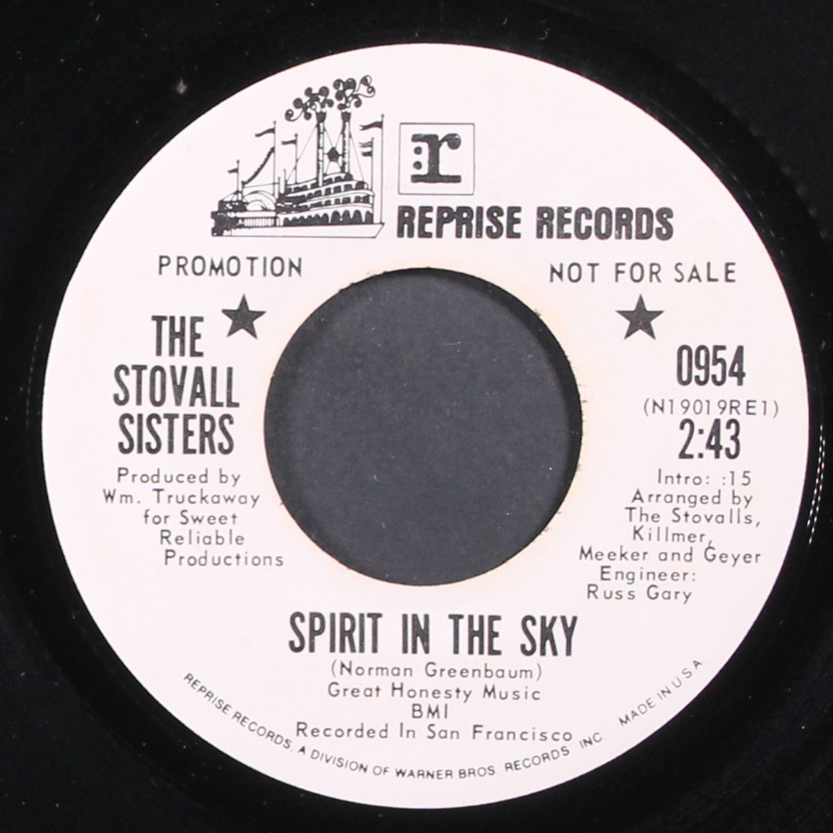 spirit in the sky / so good by STOVALL SISTERS