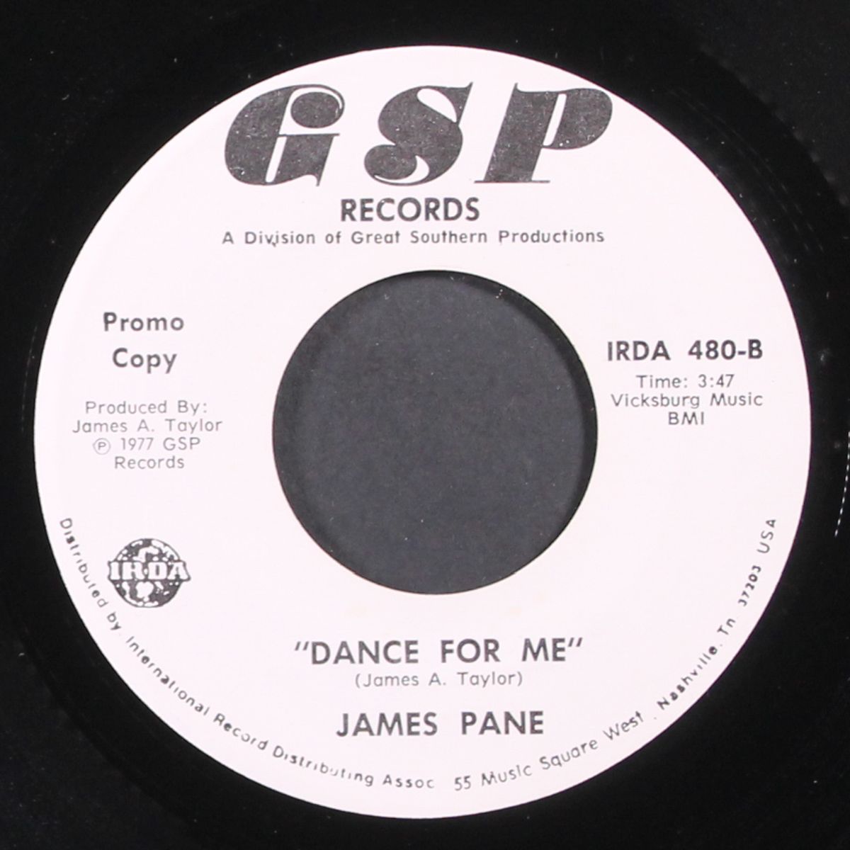dance for me / you got the best of me by JAMES PANE