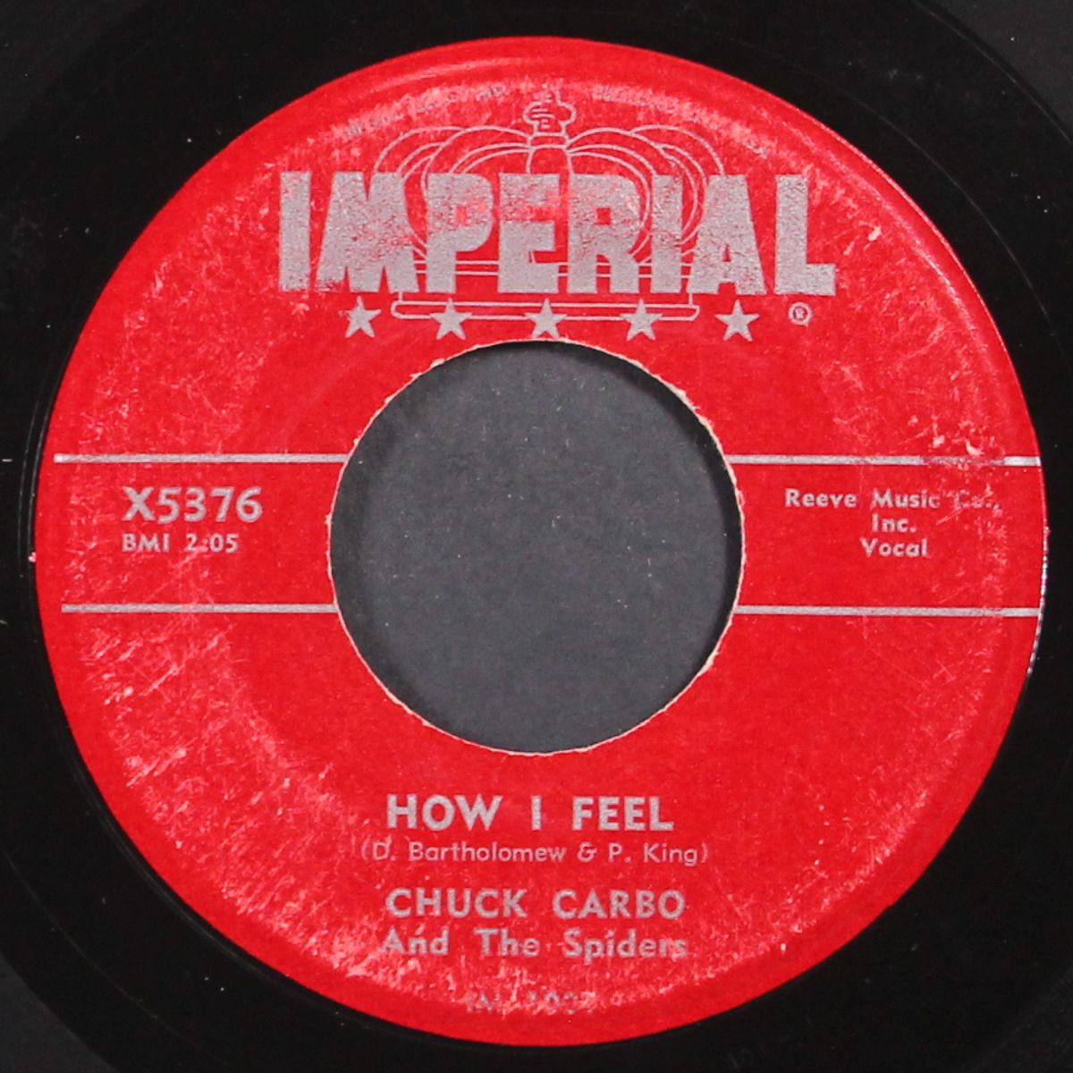 don't pity me / how i feel by CHUCK CARBO & SPIDERS