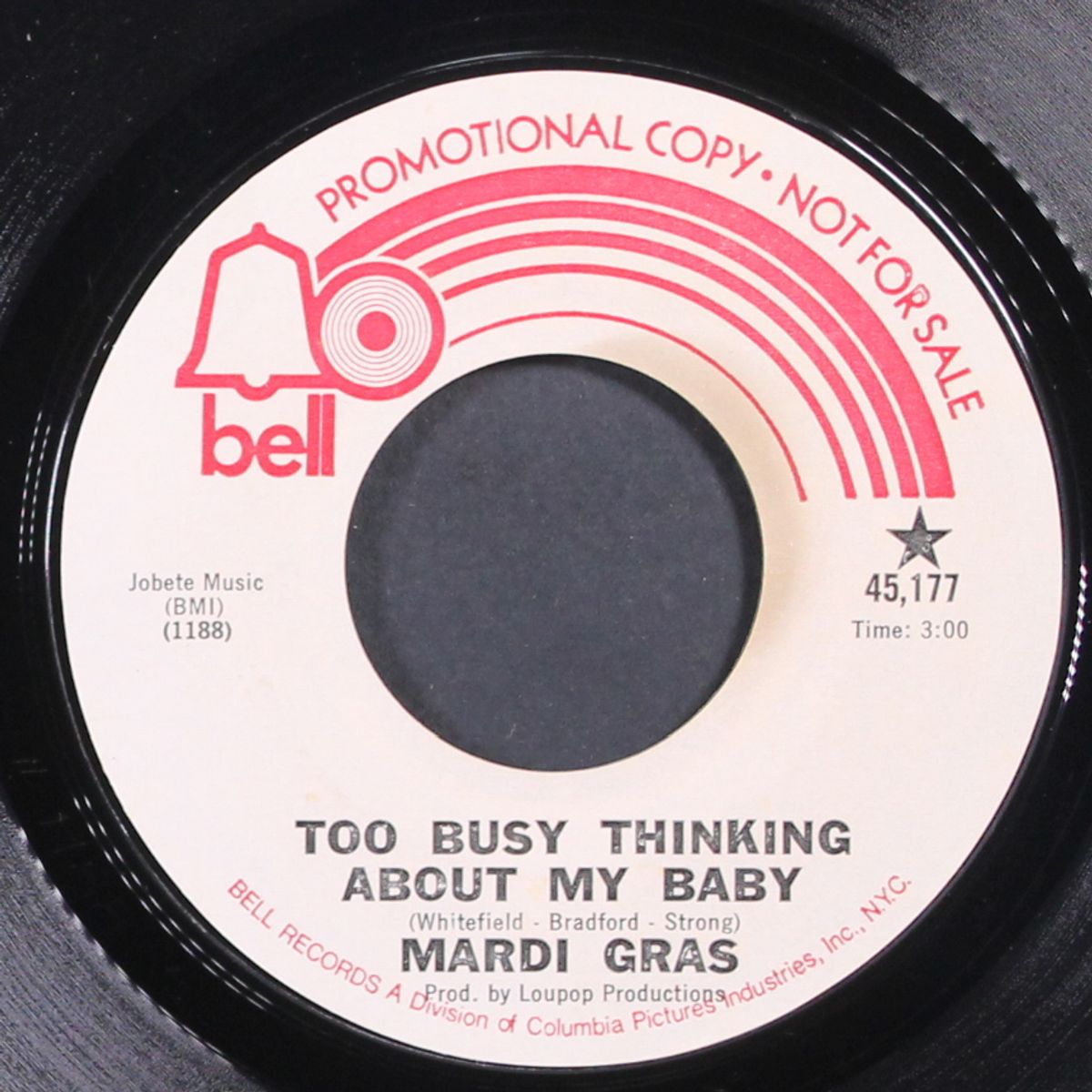 too busy thinkin' 'bout my baby / letter of recommendation by MARDI GRAS