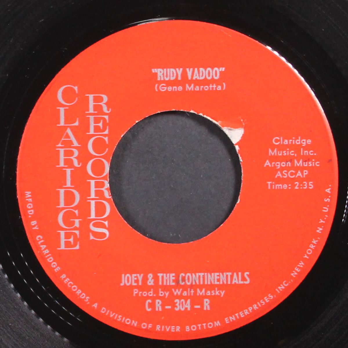 she rides with me / rudy vadoo by JOEY & CONTINENTALS